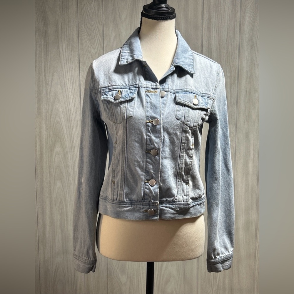 Ashley Vintage Charm Denium Jean Jacket Size Small